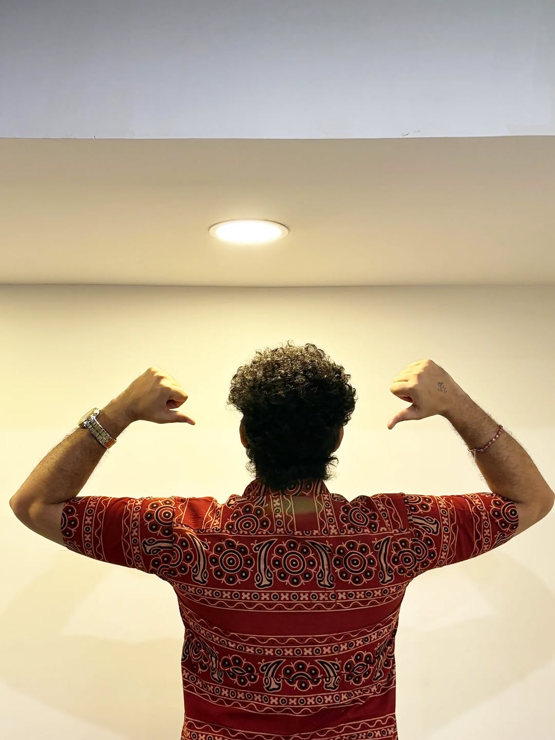 Luxury Red Crimson Ajrakh. Summer comfort with effortless style. Perfect for modern Wardrobe. - Image 4